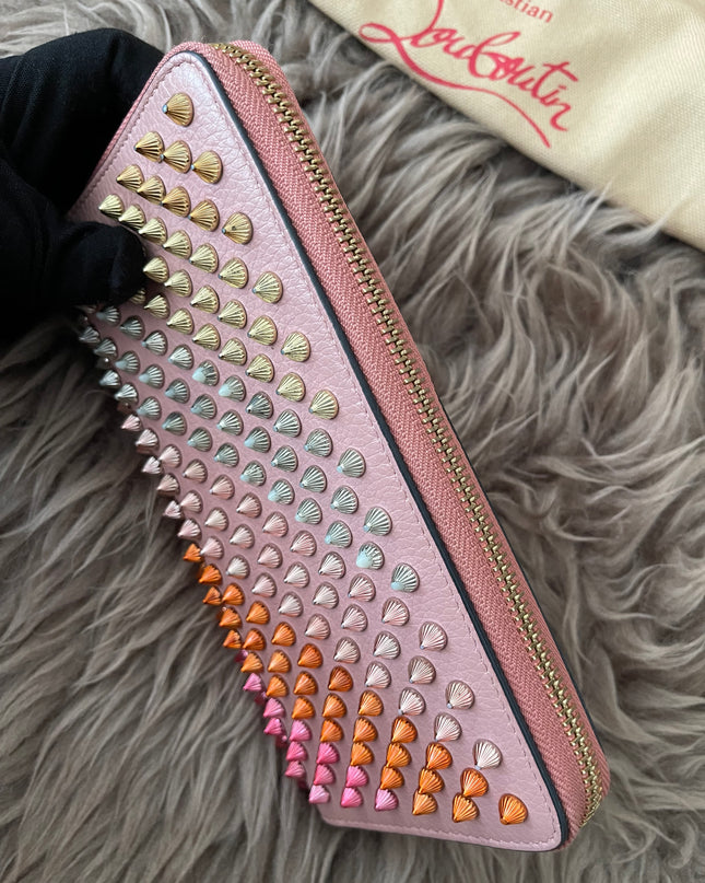 Preloved Authentic Christian Louboutin Panettone zip-around long wallet