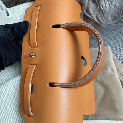 Preloved Authentic Hermes Herbag Zip