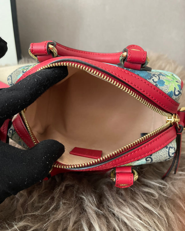 Preloved Authentic Gucci GG Blooms Mini Boston Bag