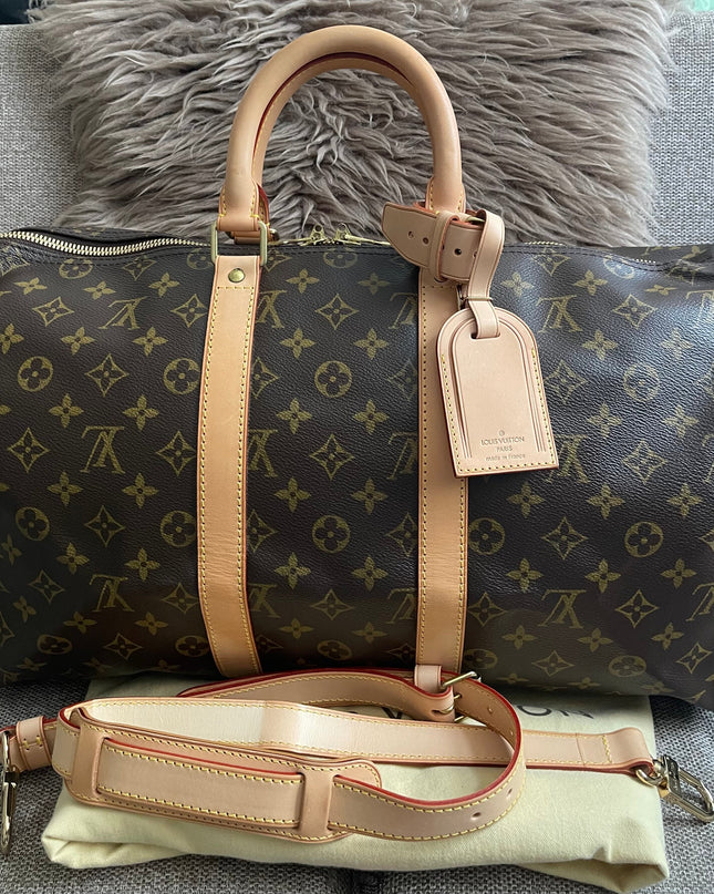 Preloved Authentic Louis Vuitton Keepall Bandouliere 45