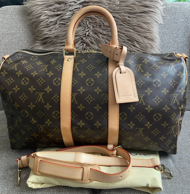 Preloved Authentic Louis Vuitton Keepall Bandouliere 45