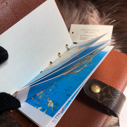 Louis Vuitton Preloved 2003 Agenda PM notebook cover monogram