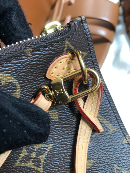 Preloved Louis Vuitton Monogram Neverfull Pouch