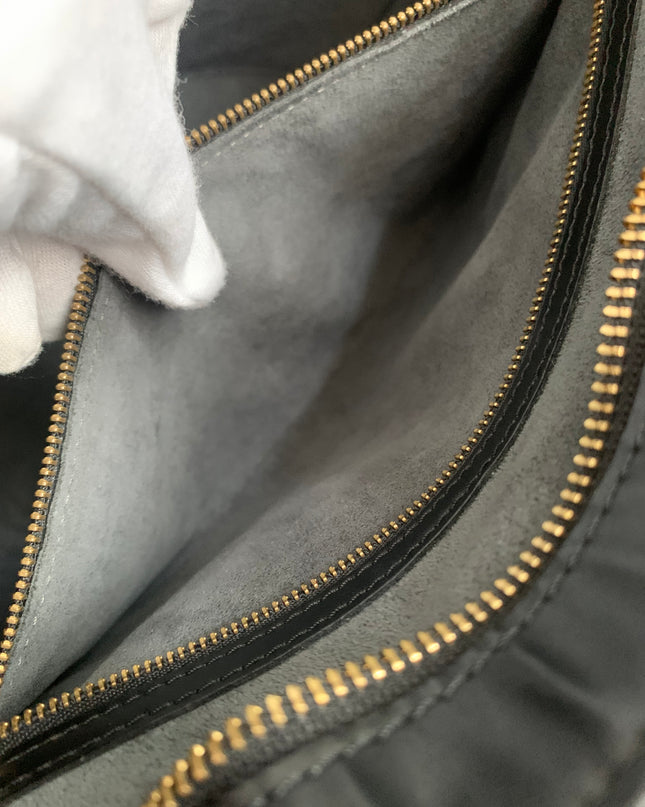 Louis Vuitton Black Epi Leather Saint Jacques PM Tote