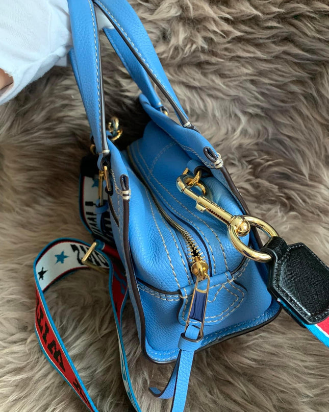 Marc Jacobs Mini Cruiser Satchel Bag in Coastal Blue