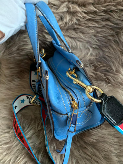 Marc Jacobs Mini Cruiser Satchel Bag in Coastal Blue