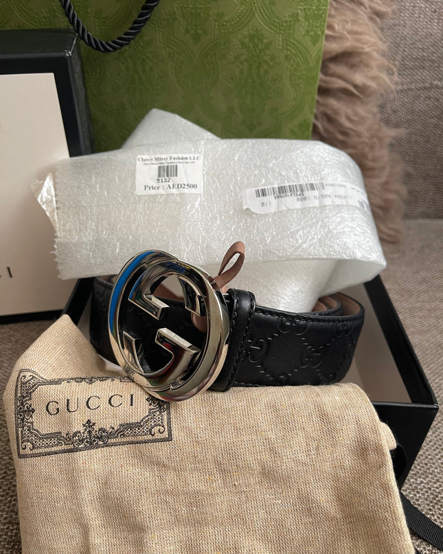 Preloved Authentic Gucci Signature GG Belt