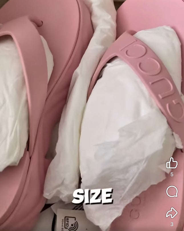 Preloved Authentic Gucci Slides 37