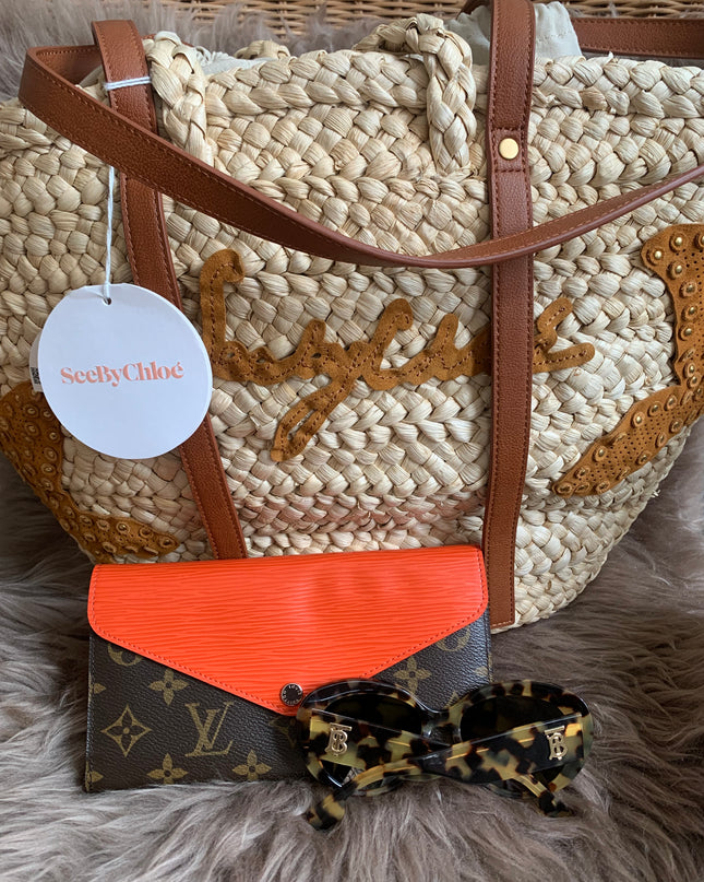 See by Chloe Raffia Tote Bag