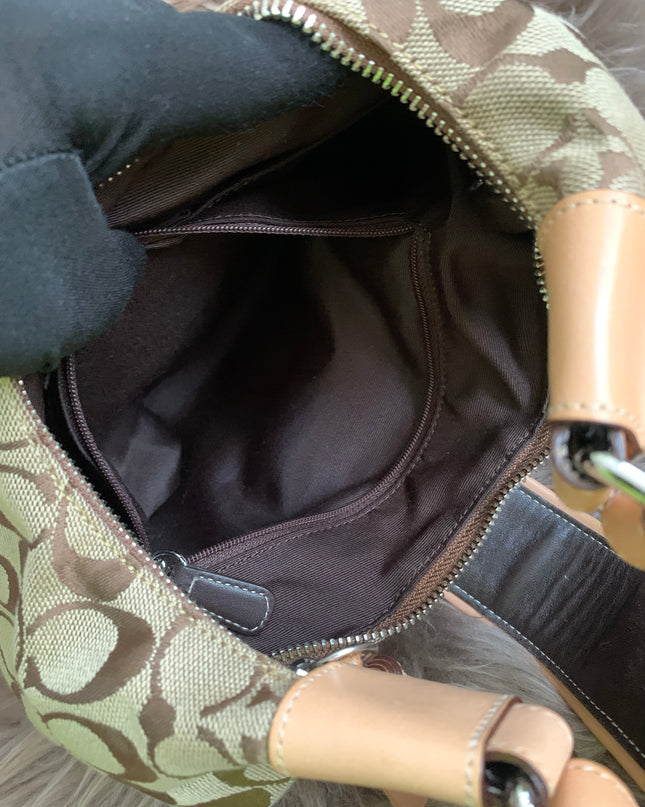 COACH◆Handbag/leather/allover pattern/6824