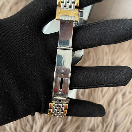Preloved Authentic Omega De Ville two-tone quartz watch