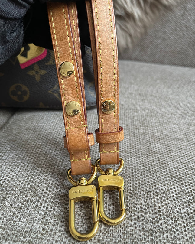 Preloved Authentic Louis Vuitton NéoNoé BB — Monogram Love Lock (Limited Edition)