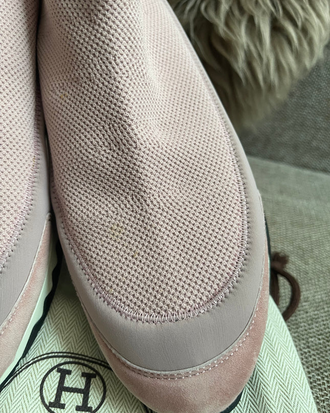 Preloved Authentic Hermes Brides de Gala Sneaker Rose Pink EU 37.5