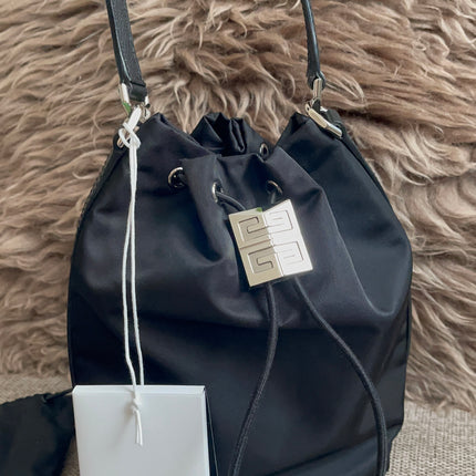 Preloved Authentic Givenchy 4G Nylon Bucket Bag