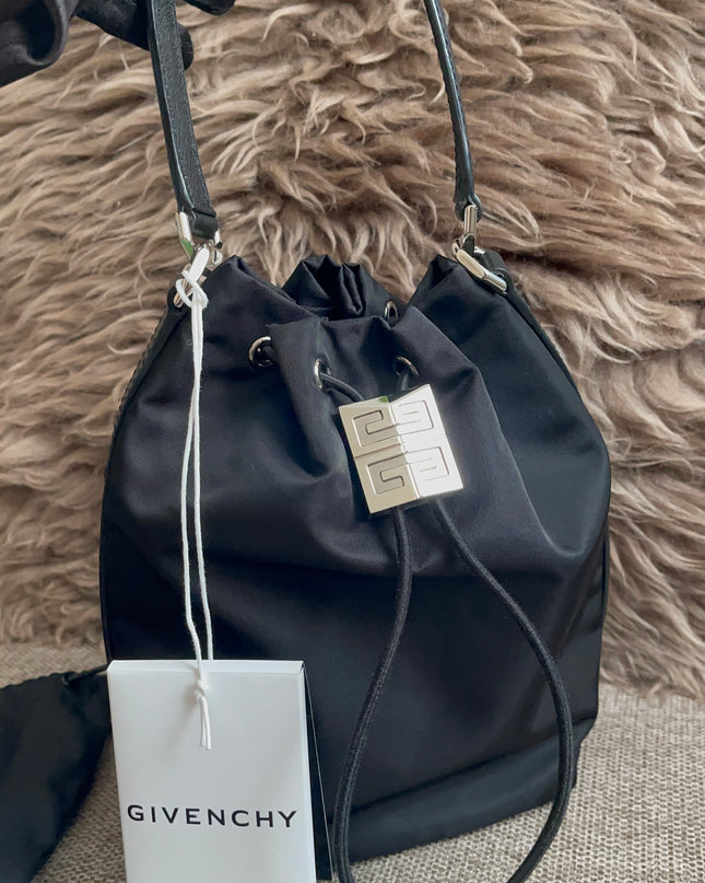 Preloved Authentic Givenchy 4G Nylon Bucket Bag