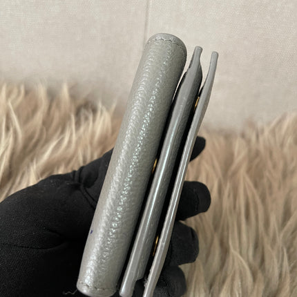 Preloved Authentic Yves Saint Laurent Trifold Compact Wallet
