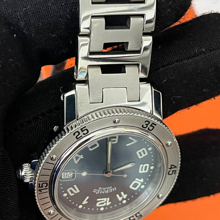 Preloved Authentic Rank A Hermes Clipper CL7.710 38mm Watch