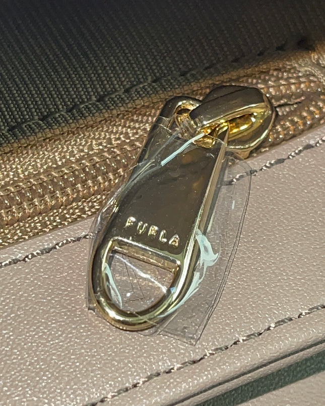 Preloved Authentic Furla Artemis S Shoulder Bag in Stucco Gray