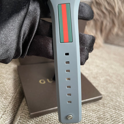 Preoved Authentic Gucci Sync Watch Grey Full Set with Box