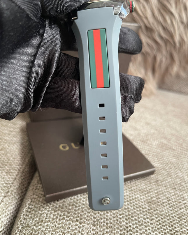 Preoved Authentic Gucci Sync Watch Grey Full Set with Box