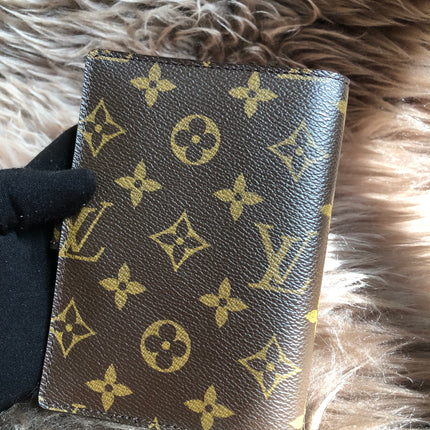 Louis Vuitton Preloved 2003 Agenda PM notebook cover monogram