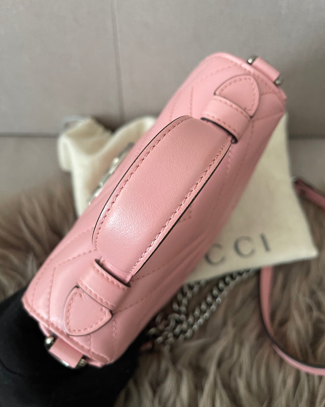 Preloved Authentic GUCCI GG Marmont mini top handle bag