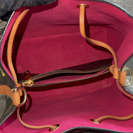 Preloved Authentic Louis Vuitton NéoNoé BB — Monogram Love Lock (Limited Edition)
