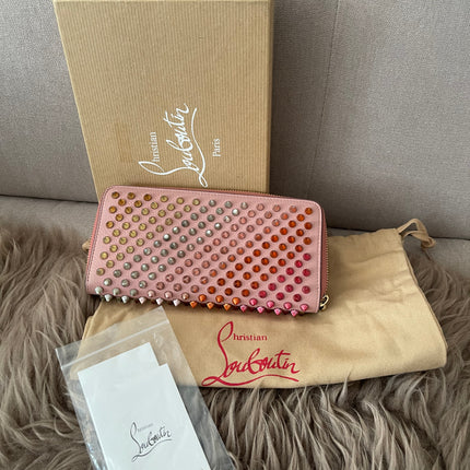 Preloved Authentic Christian Louboutin Panettone zip-around long wallet