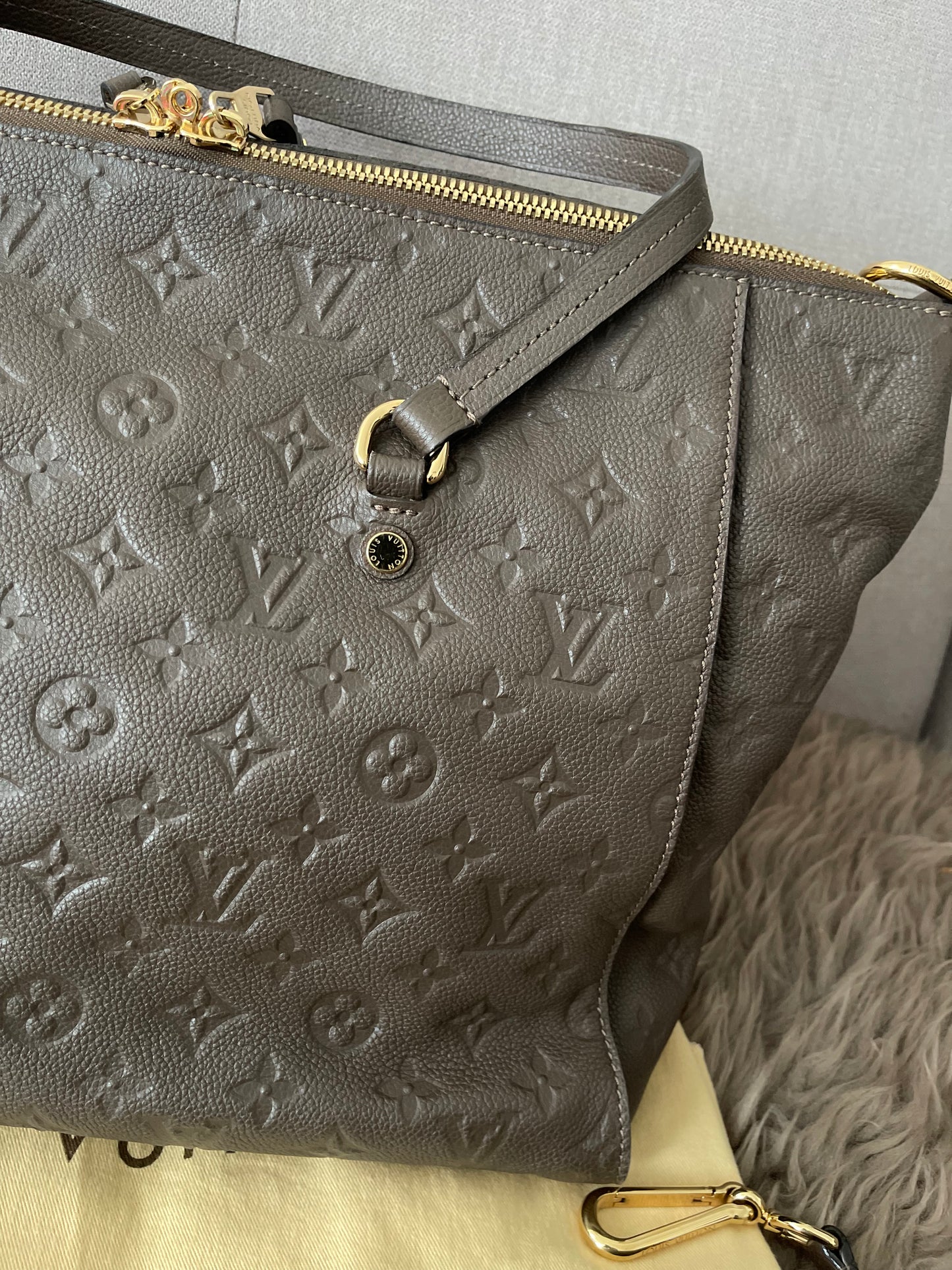 Preloved Authentic Louis Vuitton Ombre Monogram Empreinte Leather Lumineuse PM Bag