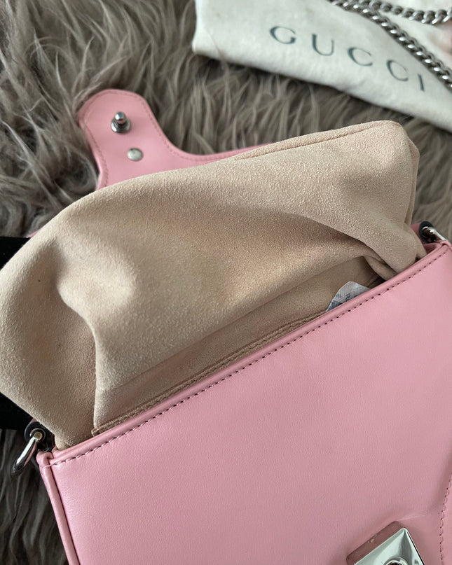 Preloved Authentic GUCCI GG Marmont mini top handle bag