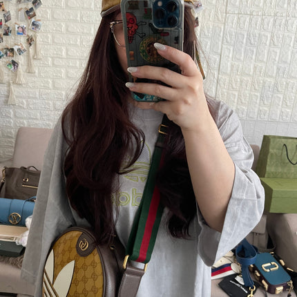 Preloved Authentic Gucci x adidas Baseball Hat Sz M