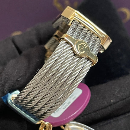 Preloved Authentic Charriol St-Tropez Ladies Watch — Two-Tone Silver Cable & Gold