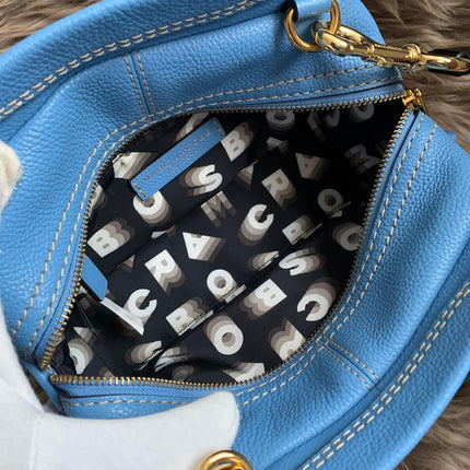 Marc Jacobs Mini Cruiser Satchel Bag in Coastal Blue