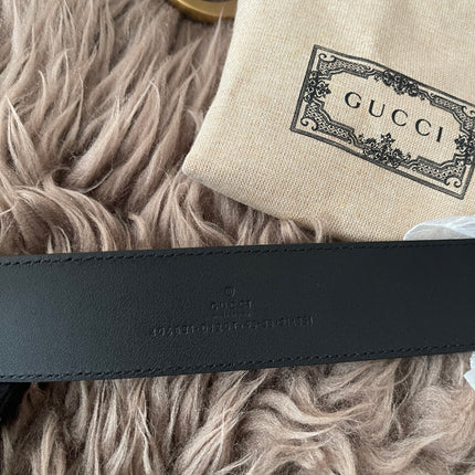 Preloved Authentic Unused GG Marmont wide belt 95cm