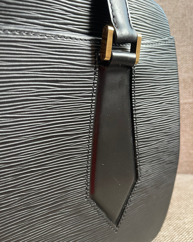 Preloved Authentic Louis Vuitton Epi Leather Sablon Shoulder Bag – Black