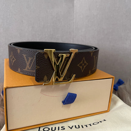 Brandnew LV Initials 40MM Reversible Belt SZ 95/38