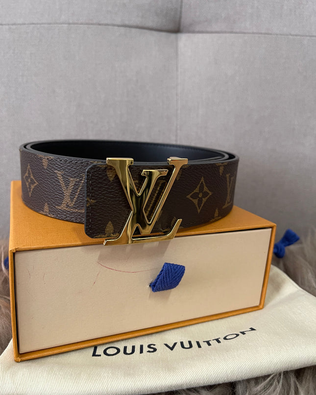Brandnew LV Initials 40MM Reversible Belt SZ 95/38
