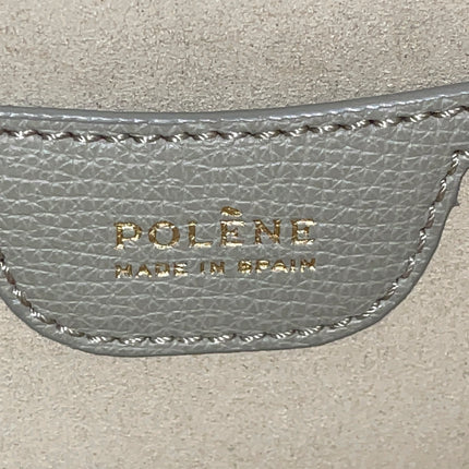 Preloved Authentic Polène Numéro Un Nano – Sage Green Textured Leather