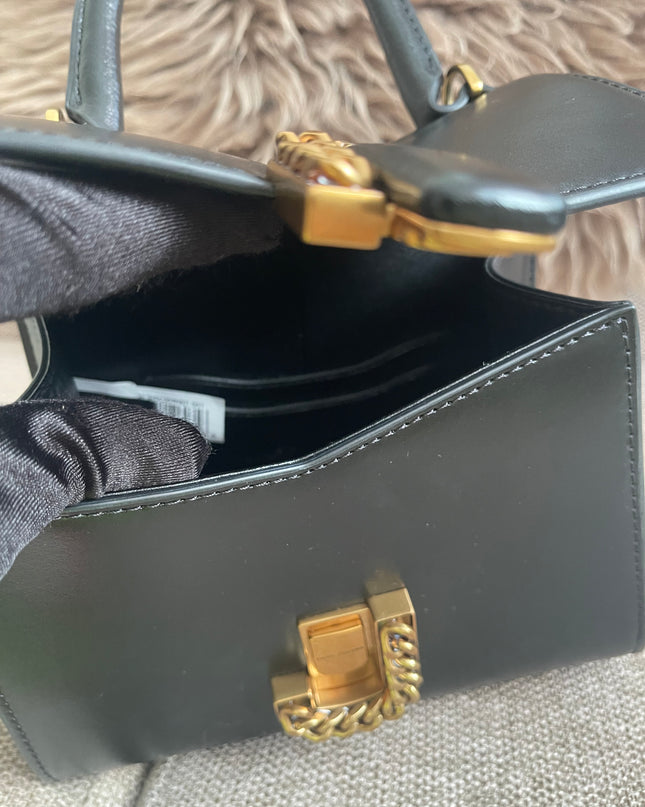 Preloved Authentic Marc Jacobs The St. Marc Top Handle Bag in Black — Brand New