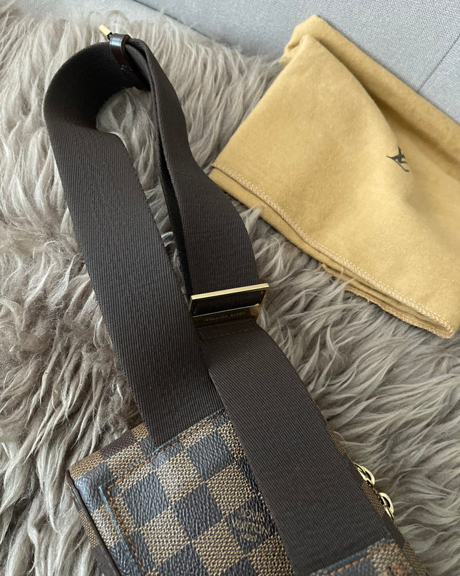 Preloved Authentic Louis Vuitton Damier Ebene Geronimo