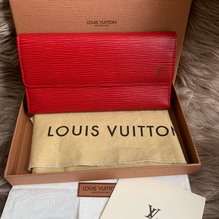 Louis Vuitton Epi Tri-fold Wallet