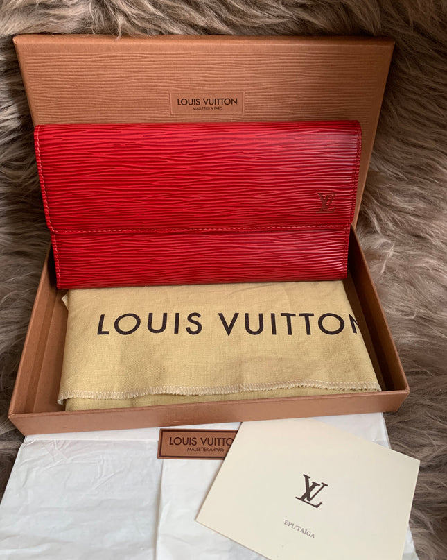 Louis Vuitton Epi Tri-fold Wallet