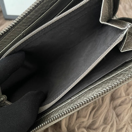 Preloved Authentic Rank A- Gucci Soho Zip-Around Wallet