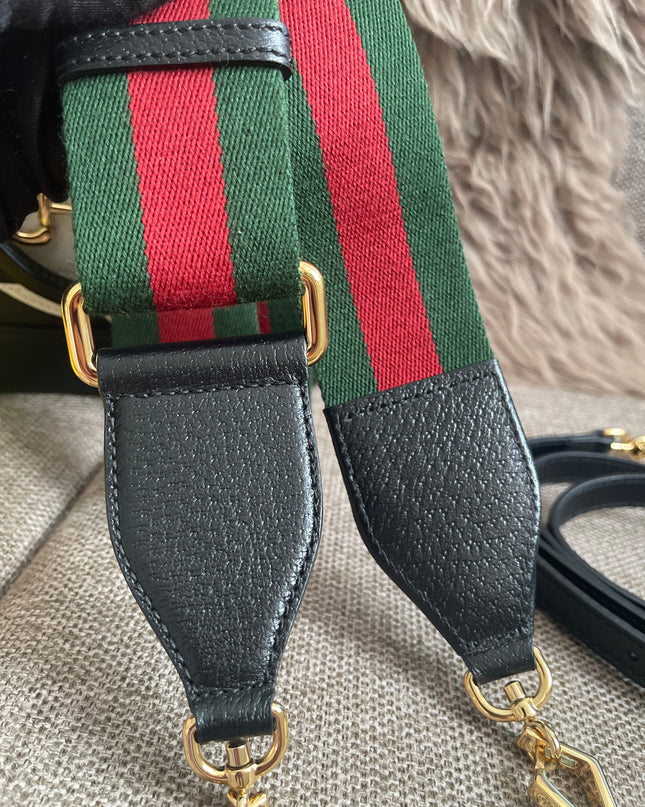 Preloved Authentic Gucci x Adidas Horsebit 1955 Mini Bag