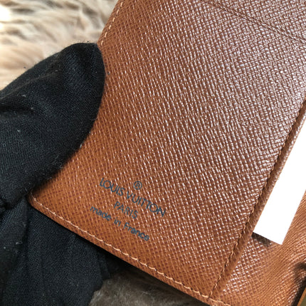 Louis Vuitton Preloved 2003 Agenda PM notebook cover monogram