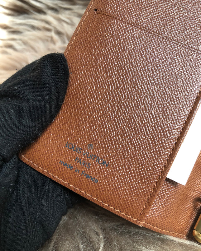Louis Vuitton Preloved 2003 Agenda PM notebook cover monogram