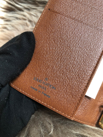 Louis Vuitton Preloved 2003 Agenda PM notebook cover monogram