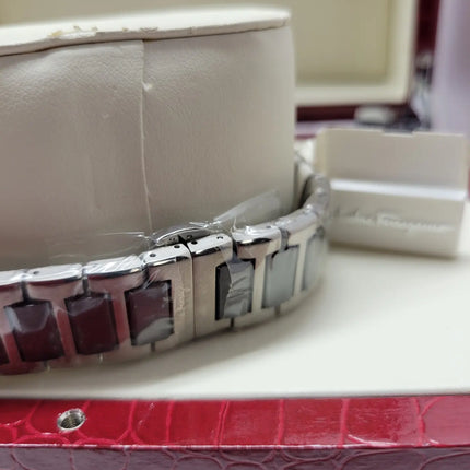 Preloved Authentic SALVATORE FERRAGAMO F-80 FACTORY DIAMOND AUTOMATIC UNISEX