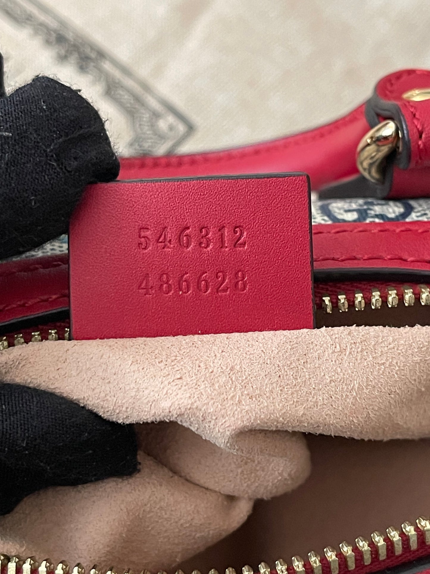 Preloved Authentic Gucci GG Blooms Mini Boston Bag