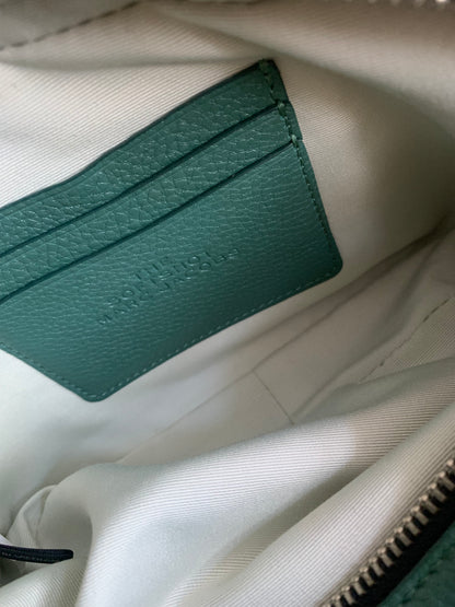 Marc Jacobs The Softshot 21 in cucumber green leather silver-tone hardware